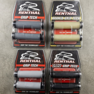 Puños Renthal Lock-On Grip Tech  Compuestos Aramid, Ultra Tacky y Soft