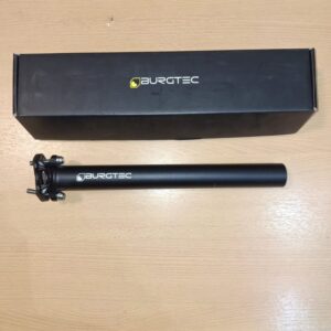 Poste / Vela de Asiento Burgtec  31.6mm, Aluminio 7075 (Negro)
