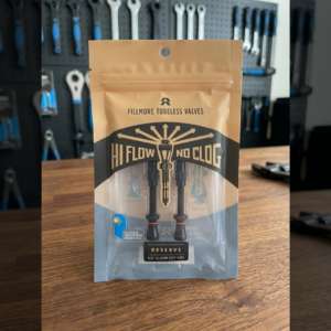 Válvulas Tubeless Reserve Fillmore  Alto Flujo, Sin Obstrucciones (No Clog)