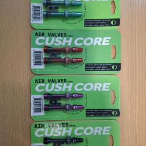 Válvulas Tubeless CushCore 44mm  Aluminio Mecanizado (Juego x2)