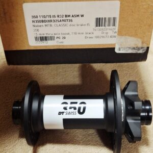 Masa Delantera DT Swiss 350  15x110mm Boost, 32 Agujeros (6 Tornillos)