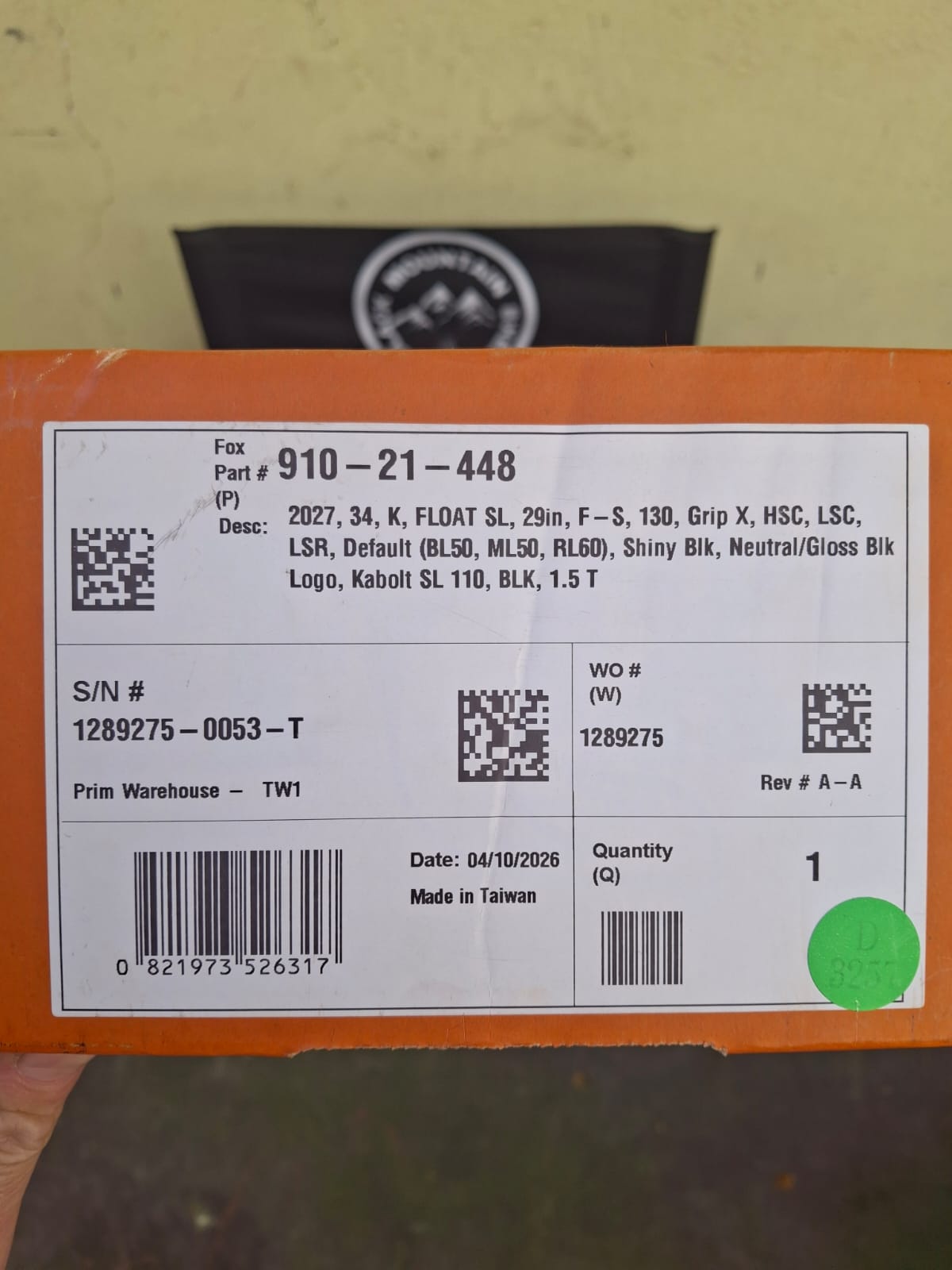 Horquilla Fox 34 Factory Series 29" | 130mm GRIP X (Modelo 2027) - Imagen 2